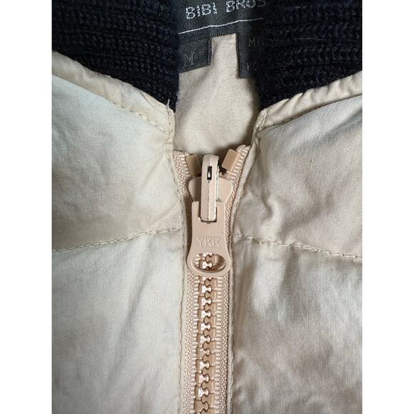 Bibi Bros Off White Duck Down Puffer Vest Size Medium‎ - Picture 5 of 11
